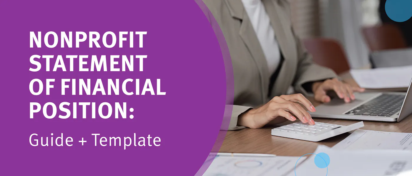 Nonprofit Statement of Financial Position: Guide + Template