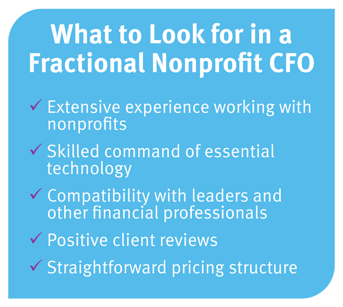 5 characteristics to look for in a fractional CFO