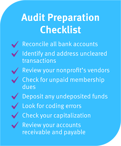 Make sure you’ve prepared for your audit with this checklist to ensure you have effective financial management practices before the auditor arrives.