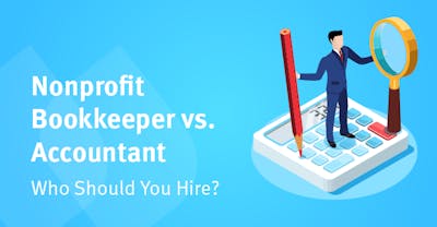 Nonprofit Bookkeepers vs. Accountants Blog Header