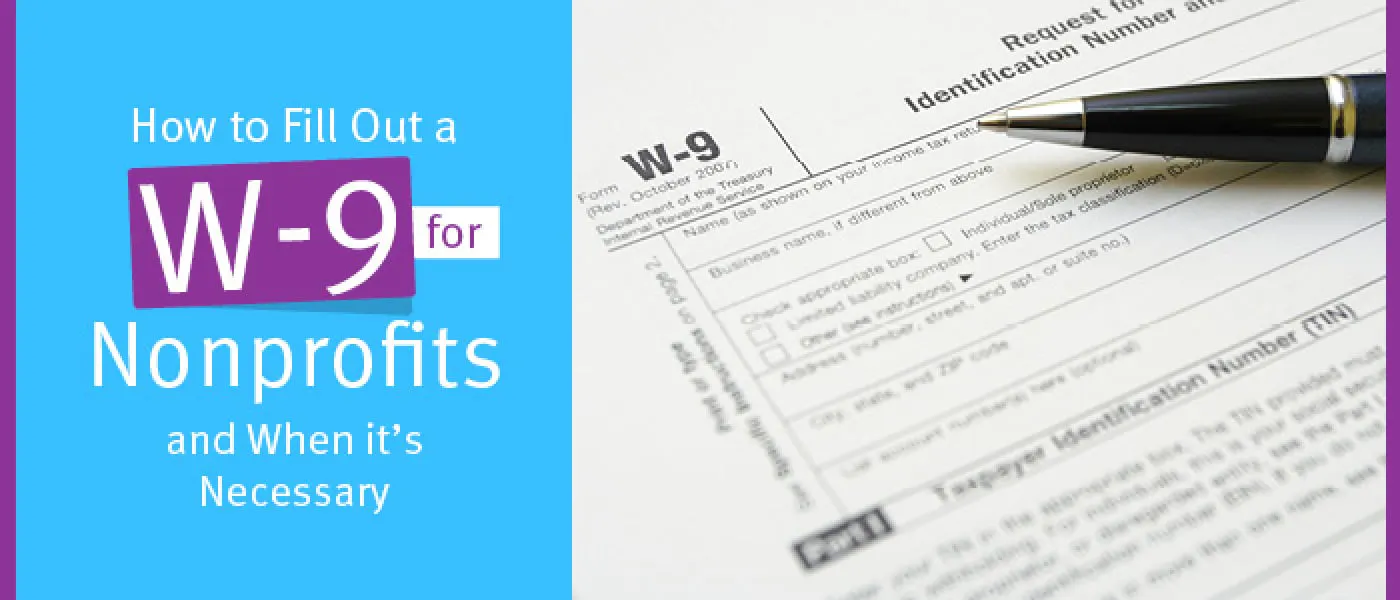 How to Fill Out a W-9 for Nonprofits | Jitasa Group