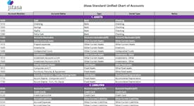 Chart of Accounts Template screenshot