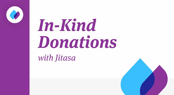 Free In-Kind Donations course card