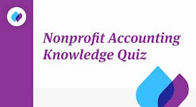 Free Nonprofit Accounting Knowledge Quiz