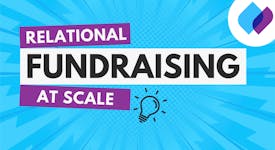 Relational Fundraising at Scale video thumbnail.