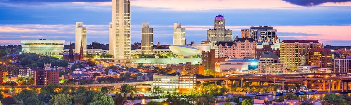 Albany, New York cityscape