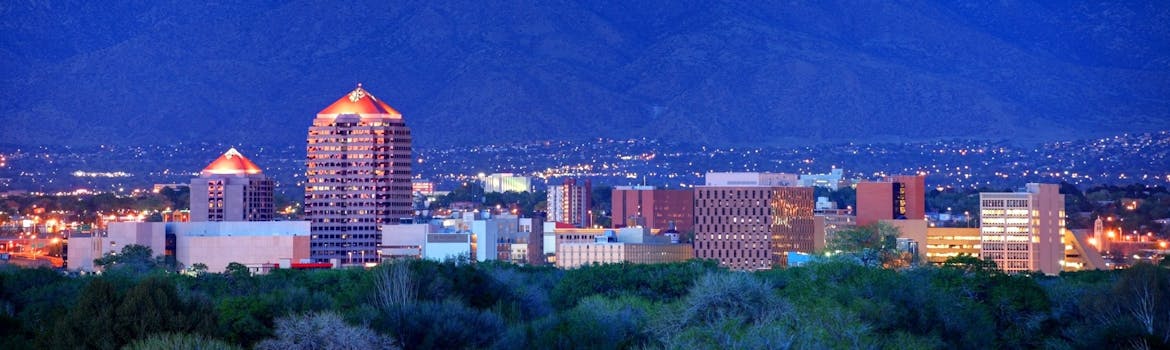 Albuquerque, New Mexico cityscape