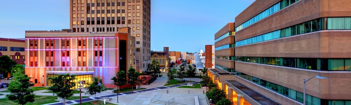 Appleton, Wisconsin cityscape