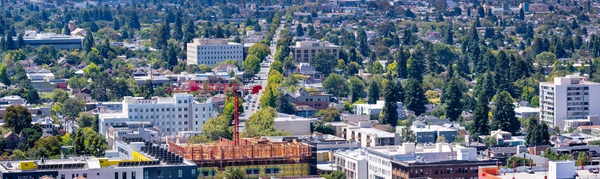 Berkeley, California cityscape