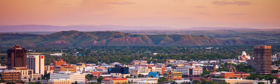 Billings, Montana cityscape