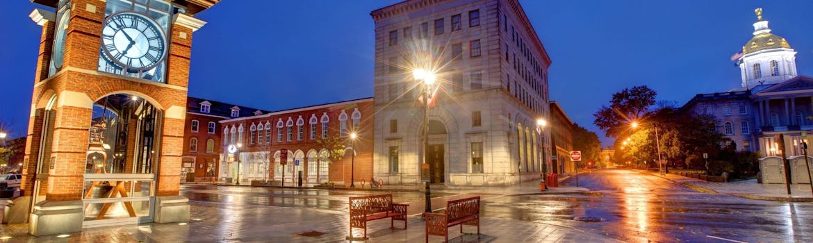 Concord, New Hampshire cityscape