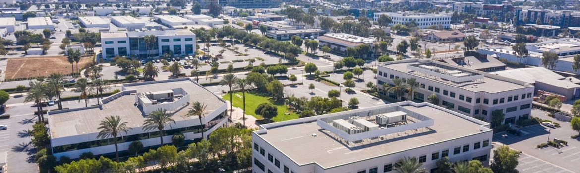 Corona, California cityscape