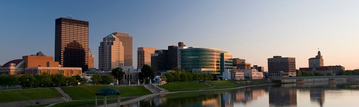 Dayton, Ohio cityscape