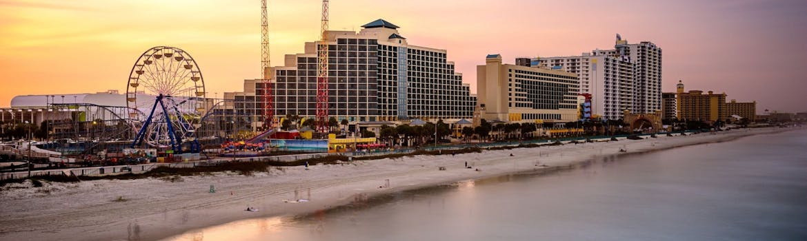 Daytona Beach, Florida cityscape