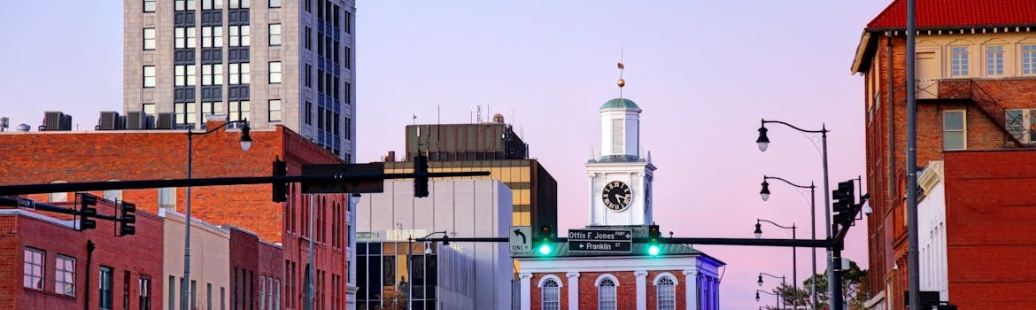 Fayetteville, North Carolina cityscape