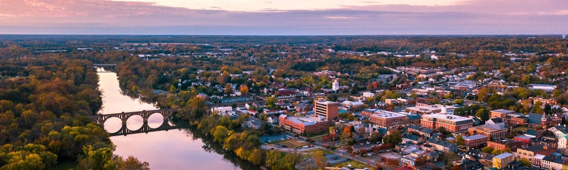 Fredericksburg, Virginia cityscape