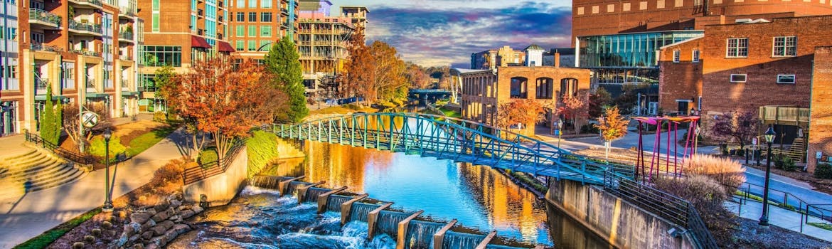 Greenville, South Carolina cityscape