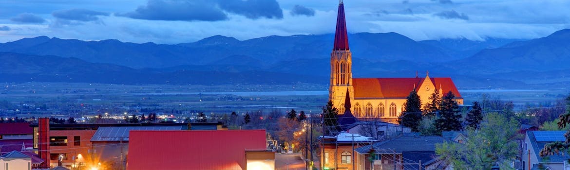 Helena, Montana cityscape