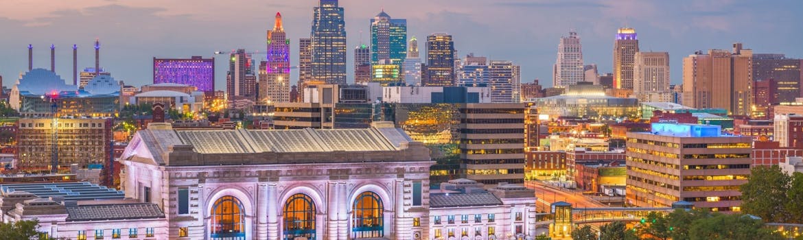 Kansas City, Missouri cityscape