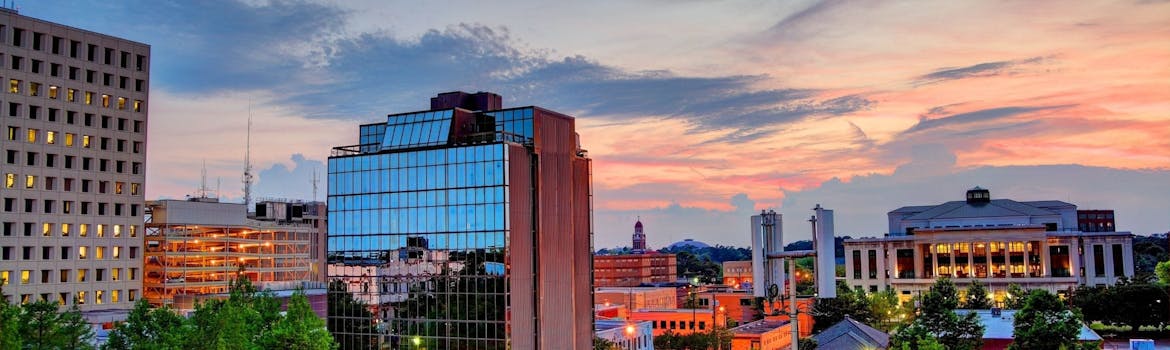 Lafayette, Louisiana cityscape