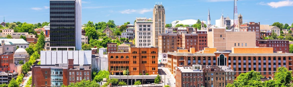 Lynchburg, Virginia cityscape