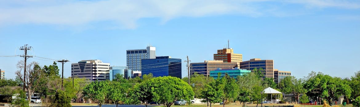 Midland, Texas cityscape