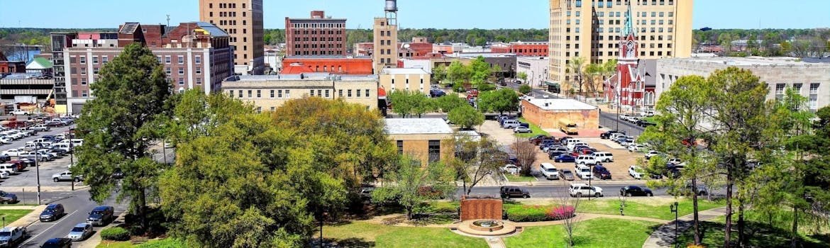 Monroe, Louisiana cityscape