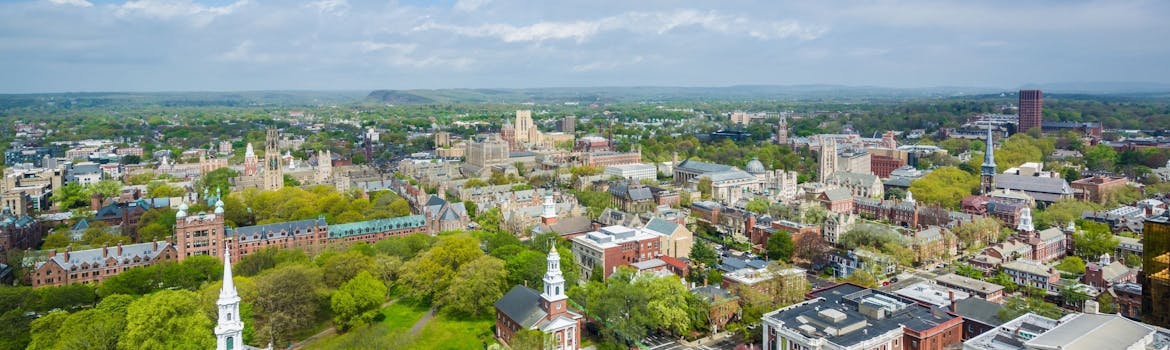 New Haven, Connecticut cityscape