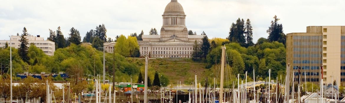 Olympia, Washington cityscape