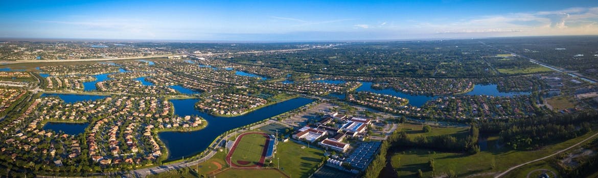 Pembroke Pines, Florida cityscape