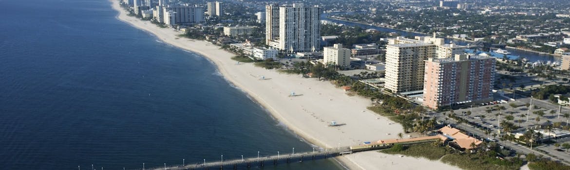 Pompano Beach, Florida cityscape