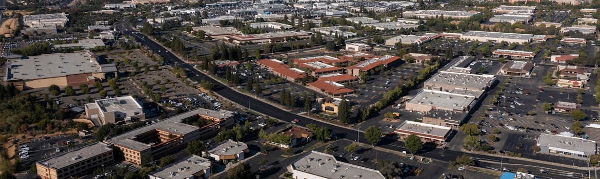 Roseville, California cityscape