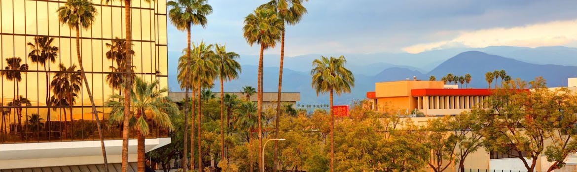 San Bernardino, California cityscape