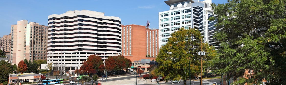 Silver Spring, Maryland cityscape