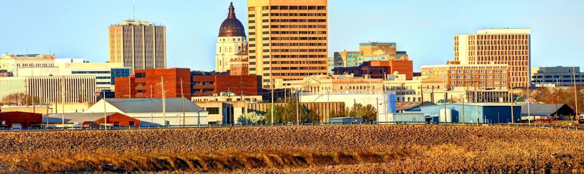 Topeka, Kansas cityscape