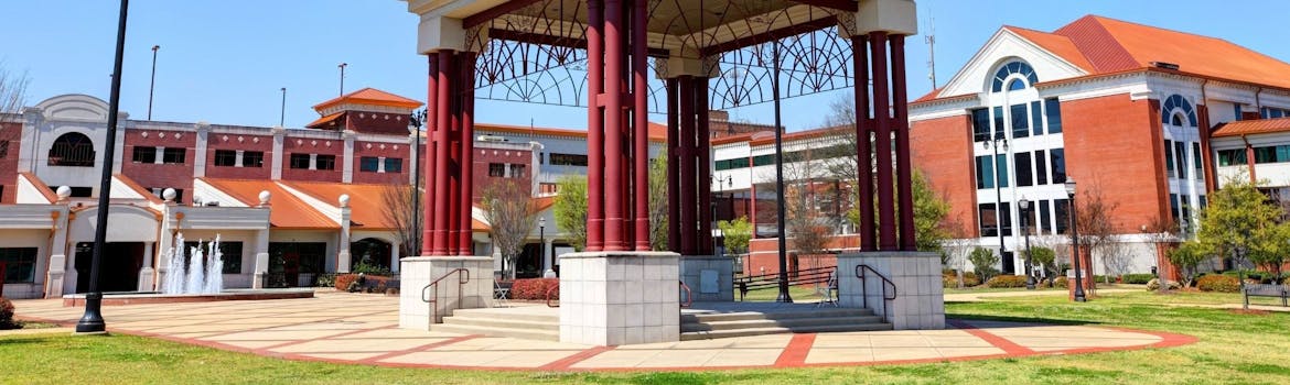 Tuscaloosa, Alabama cityscape