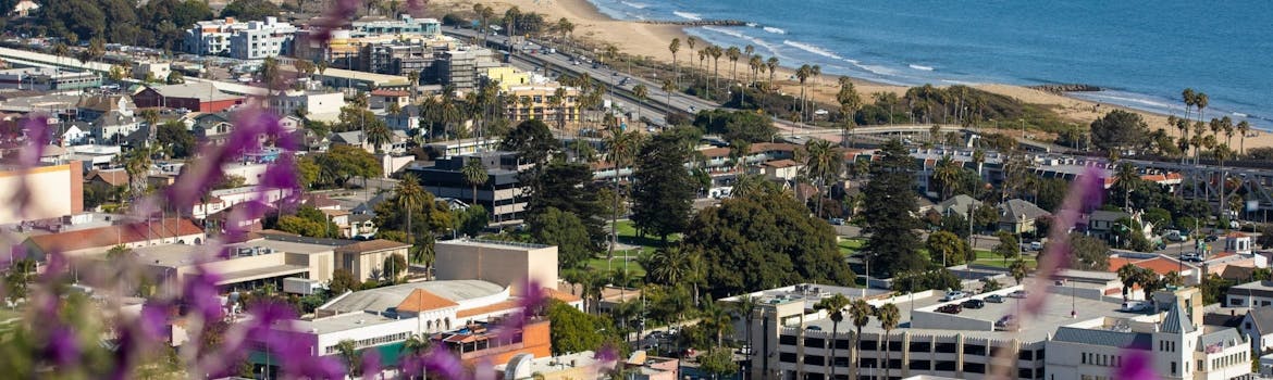 Ventura, California cityscape