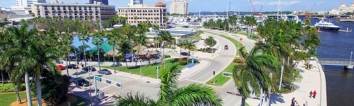 West Palm Beach, Florida cityscape
